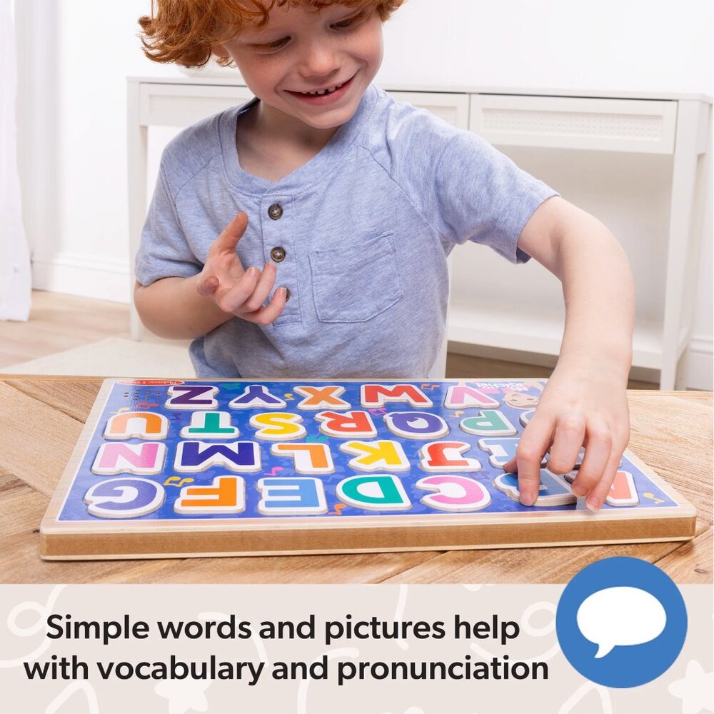 NWT Ms. Rachel™ Wooden Phonics Alphabet Sound Puzzle - 26 Pieces